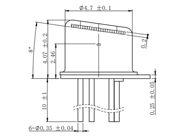 795nm 带致冷TO型VCSEL激光二极管
