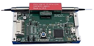 偏振发生器 PSG-100 用于偏振相关损耗 (PDL) 测量，自锁